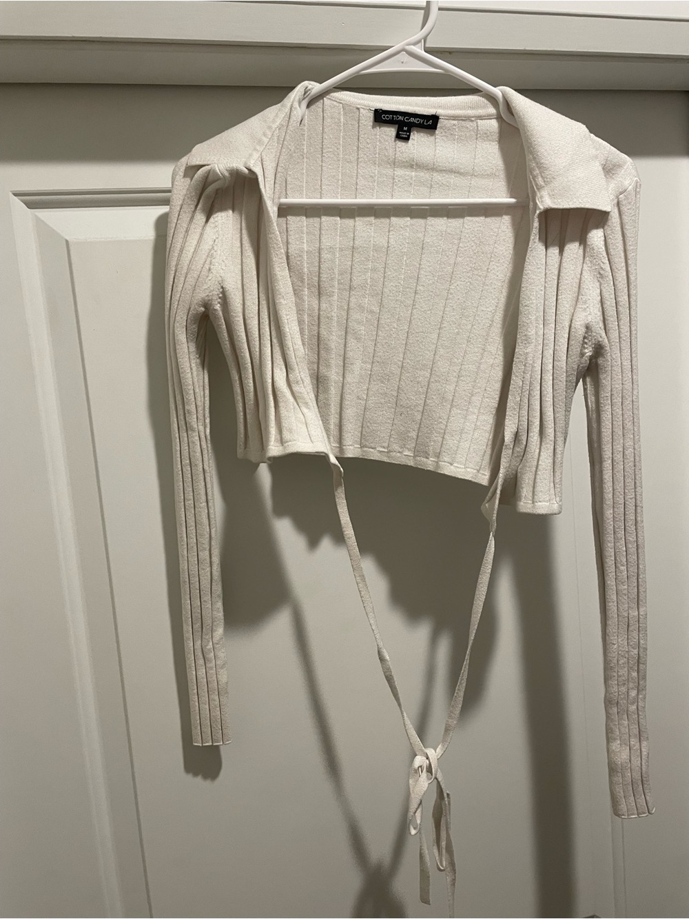 Cross Front Tie Back Sweater